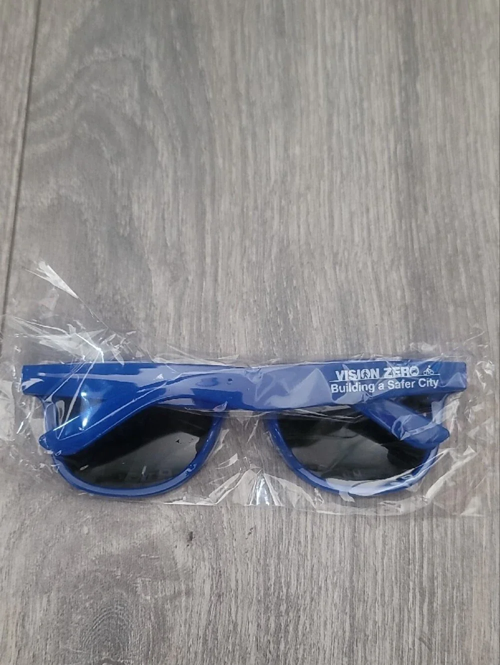Blue and Black Wayfarer Sunglasses - UV400